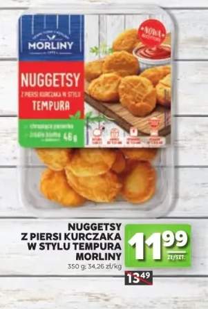 Nuggetsy z piersi kurczaka w stylu tempura Morliny