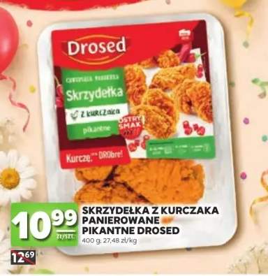 Skrzydełka z kurczaka panierowane pikantne Drosed