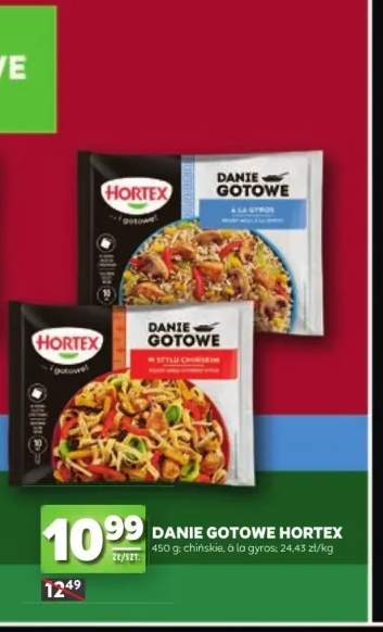 Danie gotowe chińskie Hortex +1 wariant
