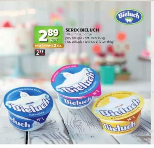 Serek naturalny Bieluch +2 warianty