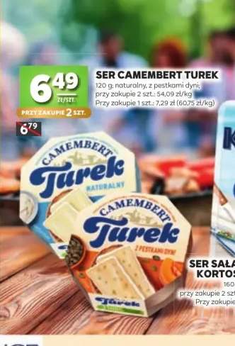 Ser camembert naturalny Turek +1 wariant