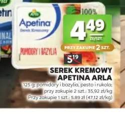 Serek kremowy pomidory i bazylia Apetina Arla +1 wariant