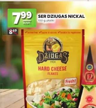 Ser Dziugas płatki Nickal