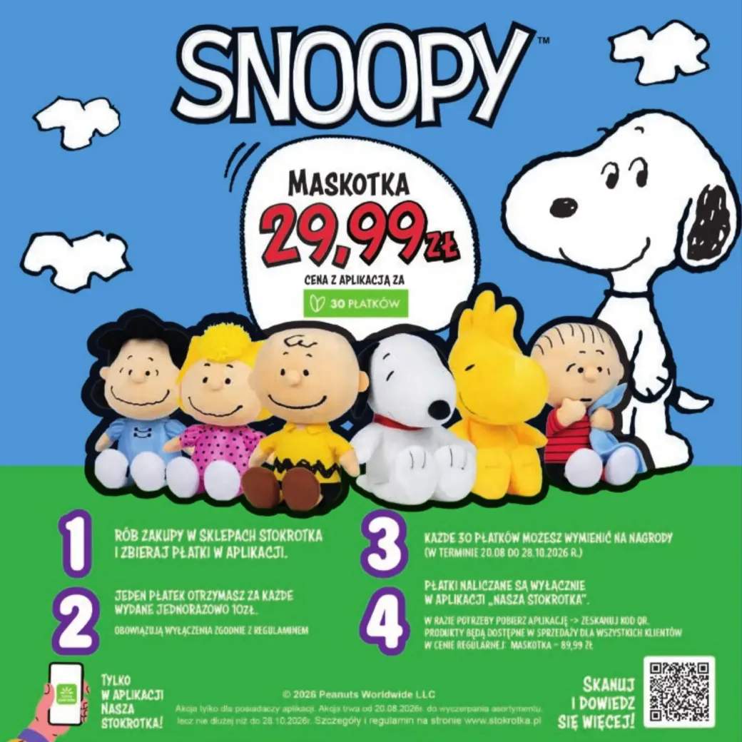 Maskotka Snoopy