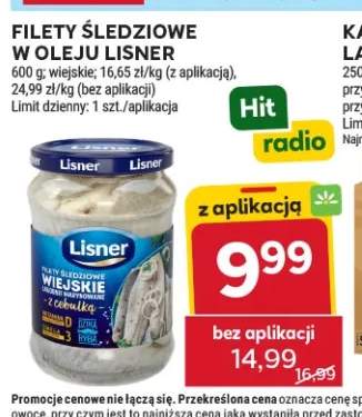 Filety śledziowe wiejskie w oleju Lisner