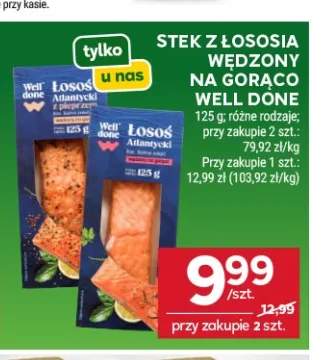 Stek z łososia wędzony na gorąco Well Done