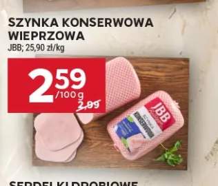 Szynka konserwowa wieprzowa JBB