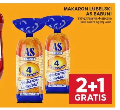 Makaron Lubelski As Babuni krajanka 4-jajeczna