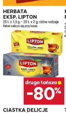 Herbata ekspresowa Lipton Yellow Label +1 wariant