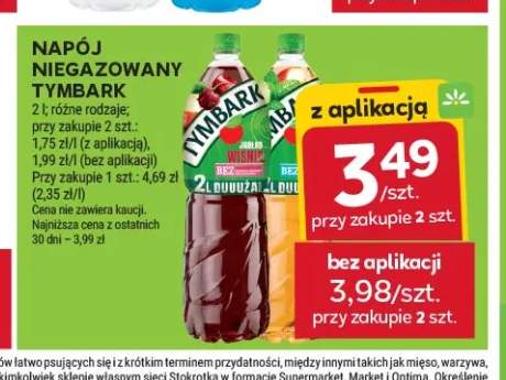 Napój niegazowany Tymbark