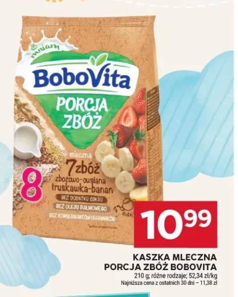 Kaszka mleczna Porcja Zbóż BoboVita