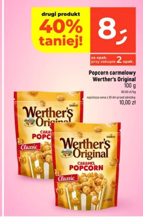 Popcorn carmelowy Werther's Original
