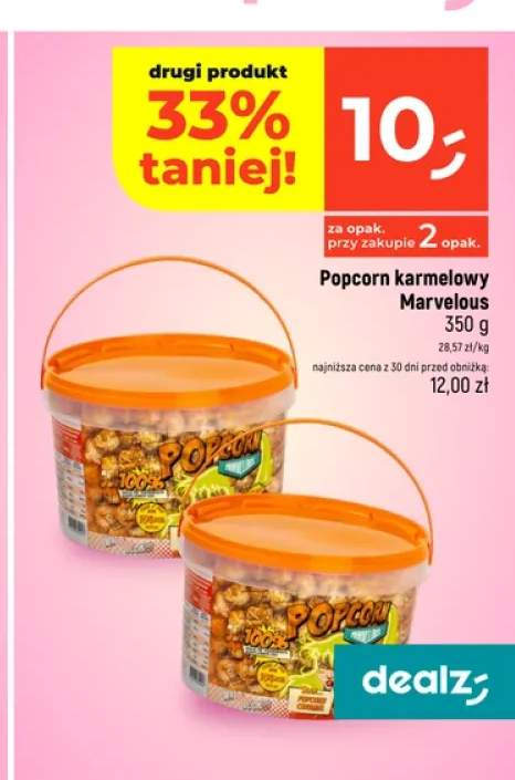 Popcorn karmelowy Marvelous