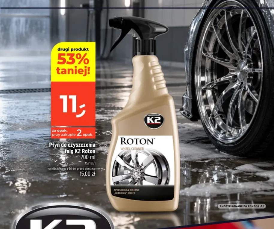 Płyn do czyszczenia felg K2 Roton