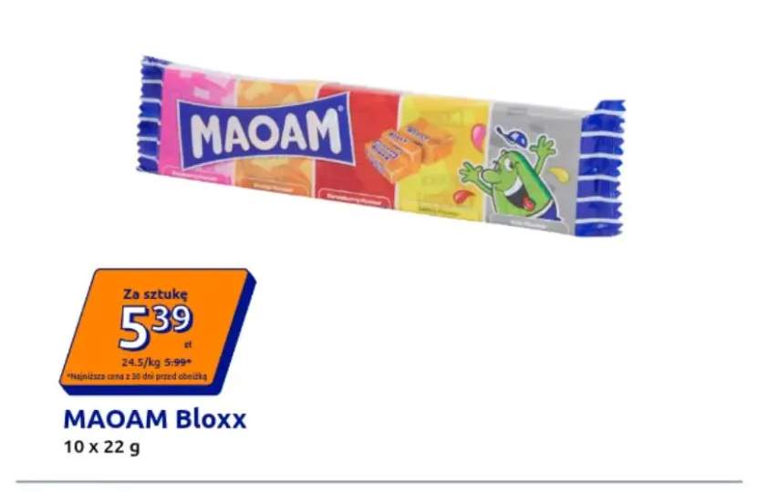 Guma rozpuszczalna Maoam Bloxx 10-pak 22 g