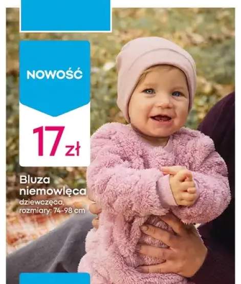 Bluza niemowlęca dziewczęca