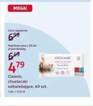Chusteczki odświeżające Cleanic