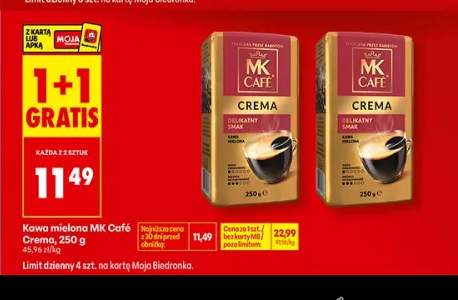Kawa mielona MK Café Crema