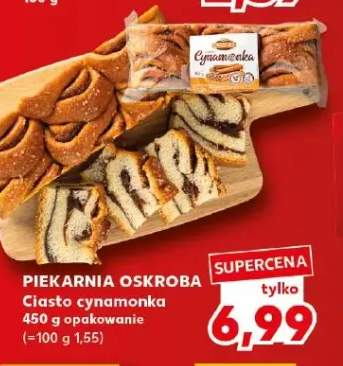 Ciasto cynamonka Piekarnia Oskroba