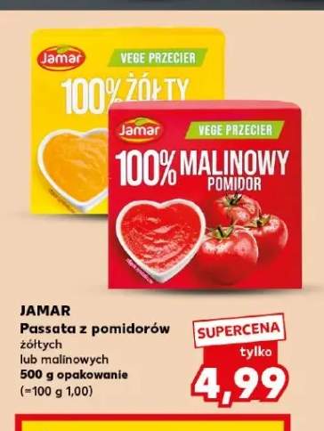 Passata z pomidorów żółtych Jamar +1 wariant