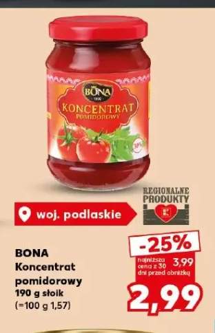 Koncentrat pomidorowy Bona