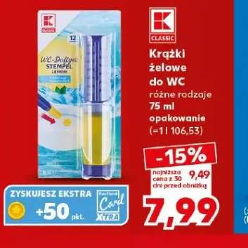 Krążki żelowe do WC K-Classic