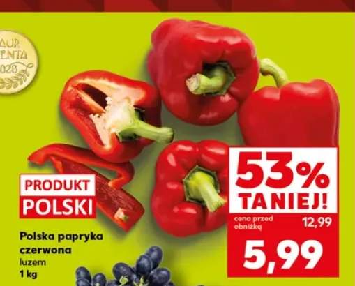 Polska papryka czerwona