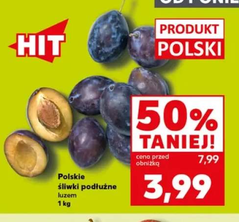 Śliwki podłużne polskie