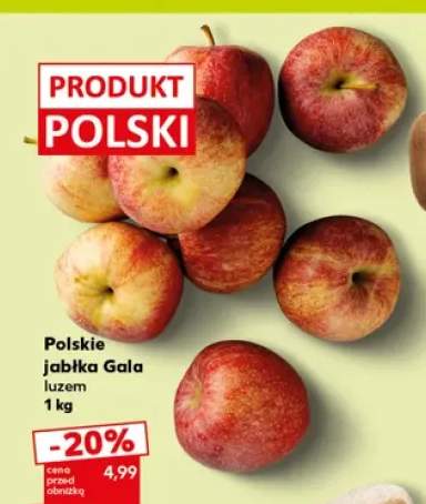 Jabłka Gala polskie