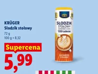Słodzik stołowy Krüger