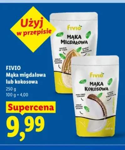 Mąka migdałowa Fivio +1 wariant