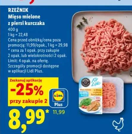 Mięso mielone z piersi kurczaka Rzeźnik