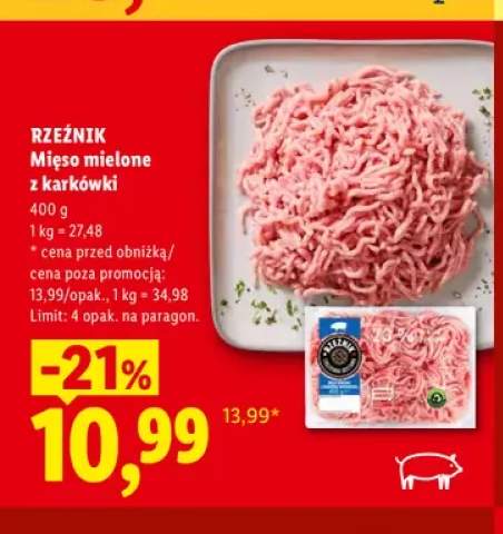 Mięso mielone z karkówki Rzeźnik