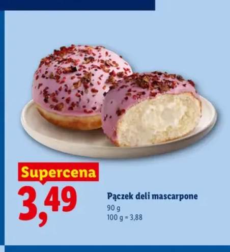 Pączek deli mascarpone