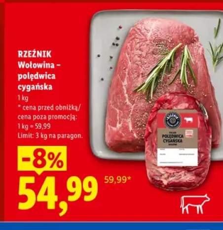 Wołowina - polędwica cygańska Rzeźnik