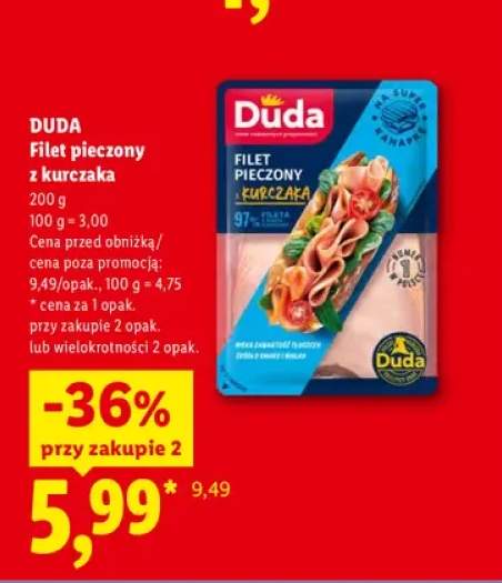Filet pieczony z kurczaka Duda