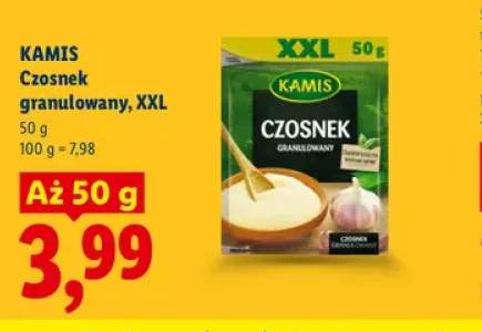 Czosnek granulowany XXL Kamis