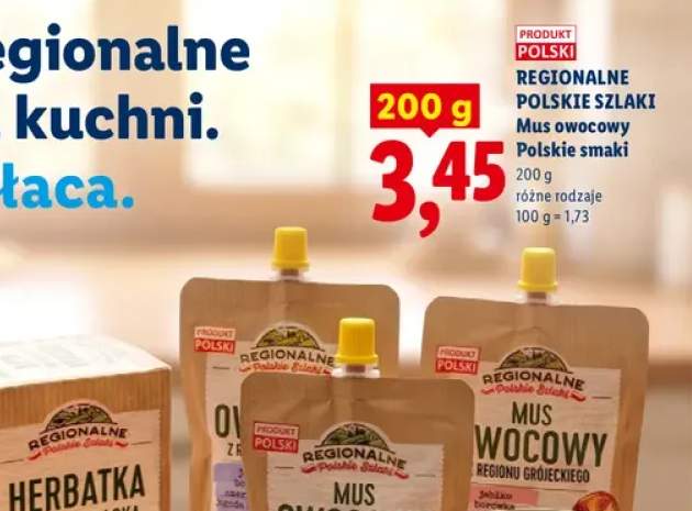 Mus owocowy Polskie smaki Regionalne Polskie Szlaki