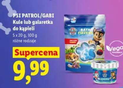 Galaretka do kąpieli Psi Patrol/Gabi +1 wariant