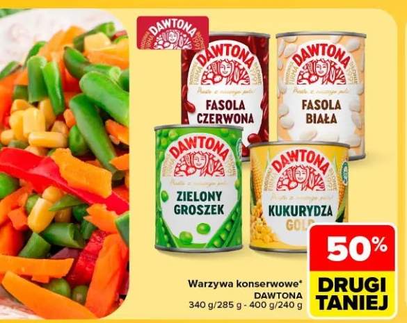 Fasola czerwona Dawtona +3 warianty