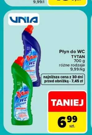 Płyn do WC Tytan