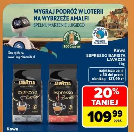 Kawa ziarnista Espresso Barista Perfetto Lavazza +1 wariant