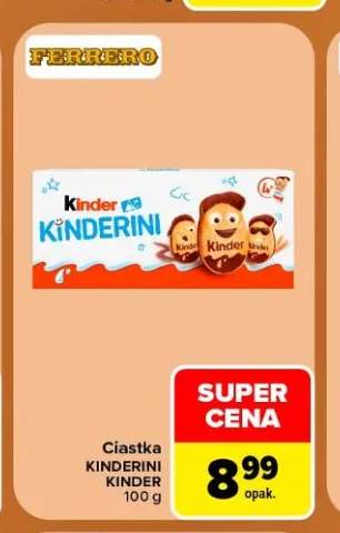 Ciastka Kinderini Kinder