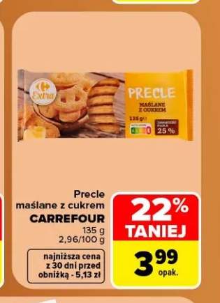 Precle maślane z cukrem Carrefour