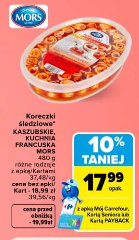 Koreczki śledziowe Kaszubskie Mors