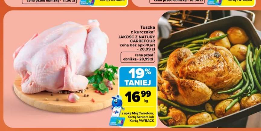 Tuszka z kurczaka Jakość z Natury Carrefour