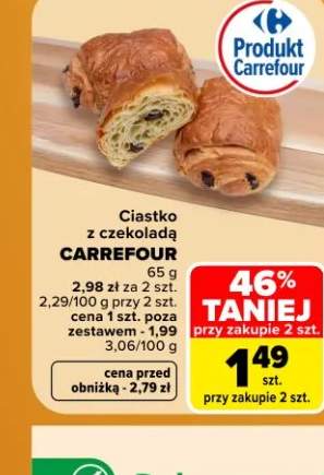 Ciastko z czekoladą Carrefour