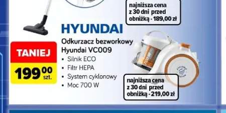 Odkurzacz bezworkowy Hyundai VC009
