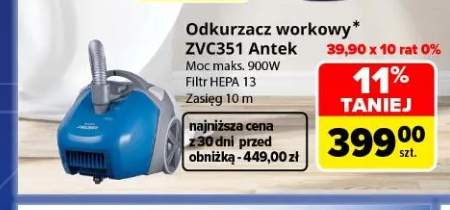 Odkurzacz workowy ZVC351 Antek Zelmer