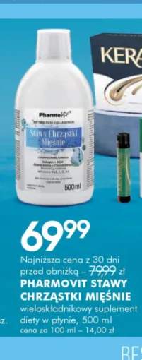 Suplement diety w płynie Stawy Chrząstki Mięśnie Pharmovit